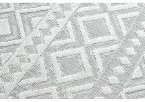 Kusový koberec Jonas krémově sivý 80x250cm