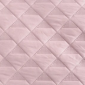 Dekorstudio Jednofarebný prehoz na posteľ VANESA zdobený volánom - púdrovoružový Rozmer prehozu (šírka x dĺžka): 170x210cm