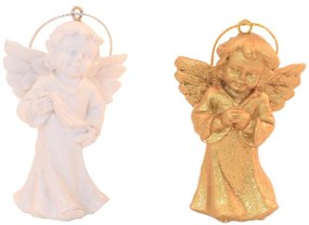 Dekoračná závesná anjel 7cm 66405