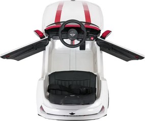 Elektrické autíčko Mini Cooper biele