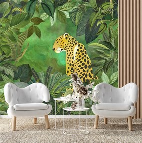 Gario Fototapeta Prírodná džungľa zelená - Andrea Haase Materiál: Vliesová, Rozmery: 100 x 100 cm
