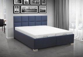Čalúnená posteľ s úložným priestorom VIVIEN 180 Farba: hnědá