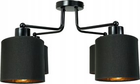 BERGE Závesná lampa DRON 4xE27 GOLD ABBEY