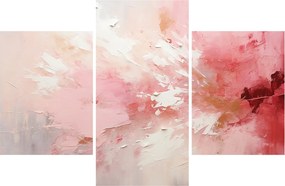 Obraz - Ružový abstrakt (90x60 cm)