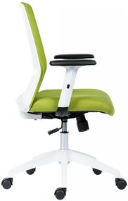 ANTARES -  ANTARES Kancelárska stolička NOVELLO WHITE zelená