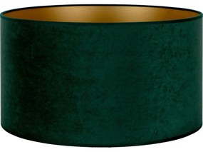 Duolla - Tienidlo univerzálne VELVET E27 pr. 35 cm zelená/zlatá 82474