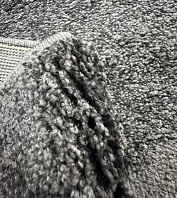 Koberec Mosso 8251 Antracite – viacfarebný shaggy obdĺžnik Rozmer: 60x100 cm