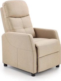 Relaxačné kreslo Fallon (béžová). Vlastná spoľahlivá doprava až k Vám domov. 1039539