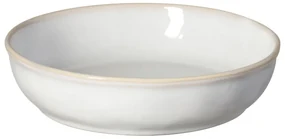 Biely kameninový hlboký tanier Costa Nova Roda, ⌀ 22 cm