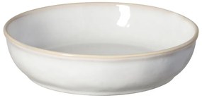 Biely kameninový hlboký tanier Costa Nova Roda, ⌀ 22 cm