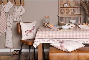 Bavlnený behun s jazvečíkem Dachshund Love- 50*160 cm