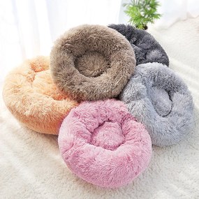 PuppyJoy PuppyJoy, okrúhly pelech pre psov 70cm PJ-002, veľkosť S, tmavá šedá, HOM-50065