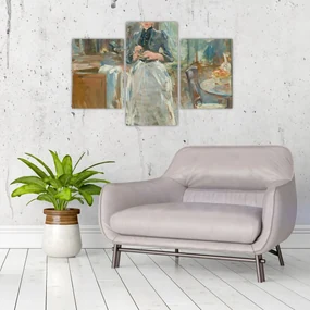 Obraz - Berthe Morisoti, In the Dining Room, reprodukcia (90x60 cm)