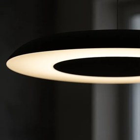 LED luster na lane PIATTINO LED/30W/230V 2700/3200/4000K pr. 40 cm čierna