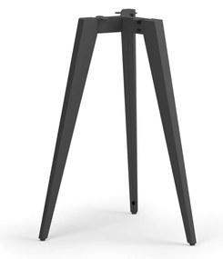 Stolová podnož VIBE, 520 x 725 mm, čierna