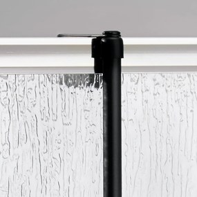 Čierny závesný kúpeľňový organizér iDesign Forma, 30 x 65 cm