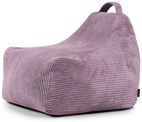 Fialový menčestrový detský sedací vak Game Amuse – SLOWDOWN