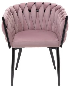 Jedálenská stolička PRINSSI ružová 836904