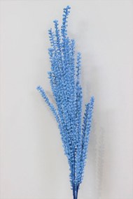Modrá penová tráva s bobuľkami 80cm