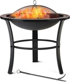 Mozaikované záhradné ohnisko Fuoco Ø76 cm