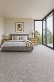 Vopi, Metrážny koberec Alassio hnedý - neúčtujeme odrezky z role, na mieru, šíře 1,33m,1m,2m,3m,4m,na mieru, neúčtujeme odrezky, hnedá, filc, detská izba