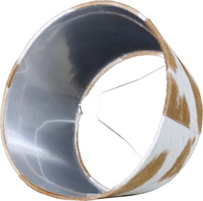 Tienidlo na lampu s dizajnom hovädzej kože - 40 * 50 * 26 cm