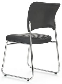 Jedálenská stolička SIRA čierna