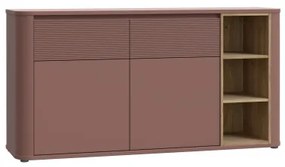 Komoda INAR hnedá/dub