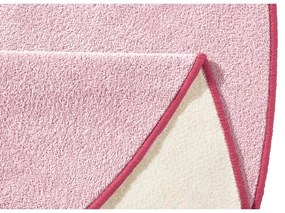 Svetloružový okrúhly koberec ø 133 cm Fancy – Hanse Home