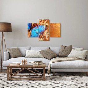 Obraz - Modrý motýľ (90x60 cm)