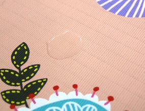 Koberce Breno Kusový koberec Dwinguler MULTI MAT ROZPRÁVKOVÁ KRAJINA, ružová, viacfarebná,125 x 185 cm