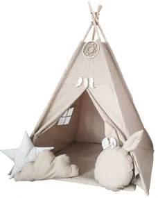 Detský stan Tipi Boho s lapačom snov