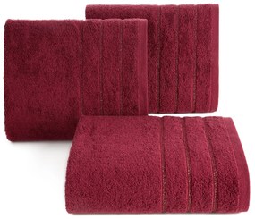 BAVLNENÝ UTERÁK DALI 50X90 CM BORDOVÁ