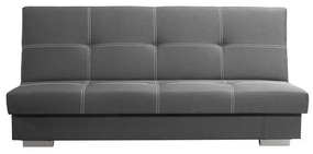 Rozkladacia pohovka s úložným priestorom Catini AXEL - Tmavo Sivá