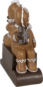 Vianočný adventný kalendár s perníčkami Gingerbread - 11*4*13 cm