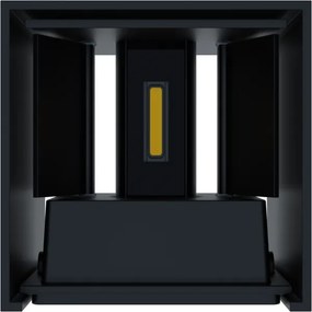 APLED - LED Vonkajšie nástenné svietidlo CUBE 2xLED/3W/230V IP65