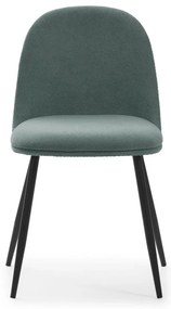 Tyrkysové jedálenské stoličky v súprave 4 ks Malila – Marckeric