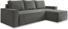 XXXLutz ROHOVÁ SEDAČKA, textil, tmavosivá MID.YOU - Sedačky - 001454003603