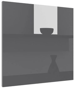 Panel na umývačku Belini odkrytý 60 cm šedý lesk  INF PO60/1/WT/S/0/0