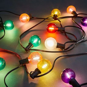 RAINBOW BULBS LED Svetelná reťaz vonkajšia 30 svetiel