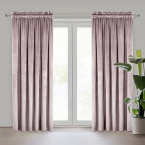 ZATEMŇOVACÍ ZÁVES NA PÁSKE MELANIE 140X270 CM PÚDROVÁ