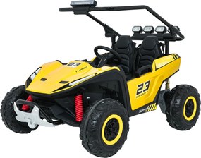 Ramiz Elektrická bugina TURBO 23 pre deti žltá