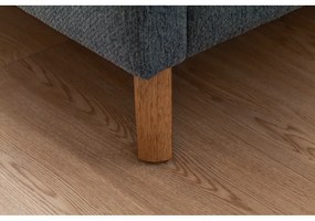 Zelená/modrá čalúnená dvojlôžková posteľ s úložným priestorom s roštom 180x200 cm Frieda – Meise Möbel