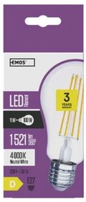 EMOS LED žiarovka, E27, A67, 11W, 1521lm, 4000K, neutrálna biela