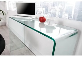 PC/Toaletný - stolík 22866 100cm Číre sklo  - Komfort-nábytok