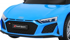 Ramiz Audi R8 LIFT Auto na batérie modré + diaľkové ovládanie + EVA kolesá + MP3 + LED