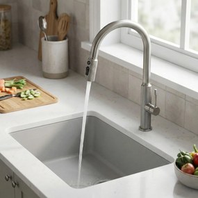 Rea Master, vysoká drezová batéria, brúsená oceľ, REA-B7205