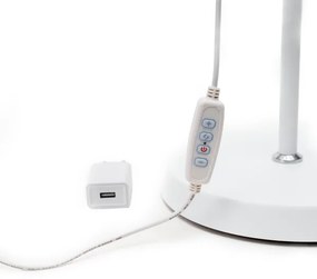 LED Stmievateľná stojacia lampa SIGNUS LED/10W/230V 3000/4500/6500K biela