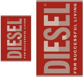 XXXLutz SADA FROTÉ UTERÁKOV, červená Diesel - Kúpeľňový textil - 004113001703