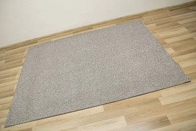 Metrážny koberec MELODY 02 sivý / grafitový / béžový